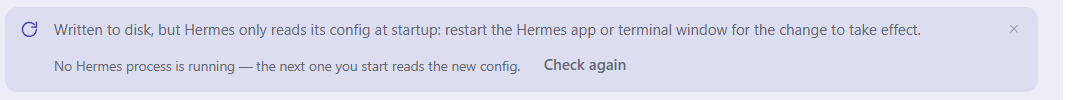 The restart reminder