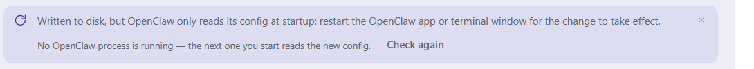 The restart reminder